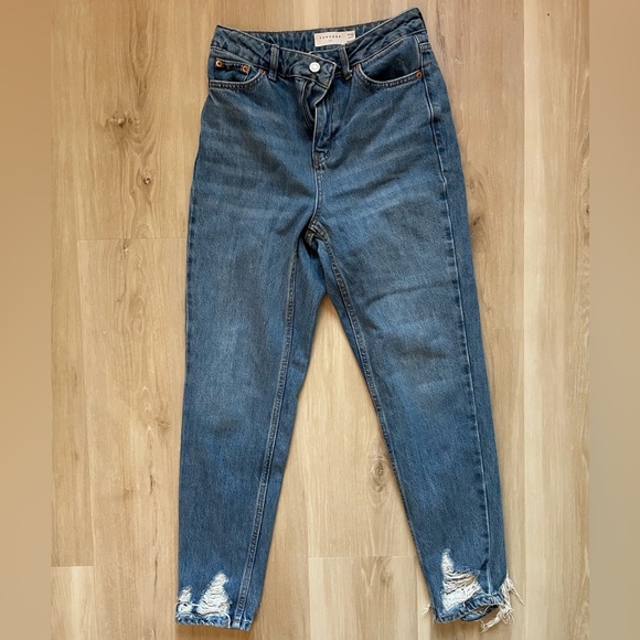 Topshop mom jeans in size 25 - Picture 1 of 3